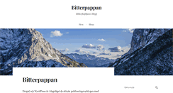 Desktop Screenshot of bitterpappan.se