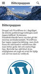 Mobile Screenshot of bitterpappan.se