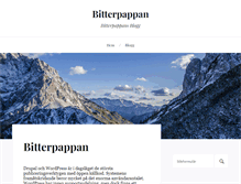 Tablet Screenshot of bitterpappan.se